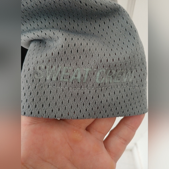 Black and Gray Varsity Bomber Jacket with Sporty Stripes - Picture 5 of 9